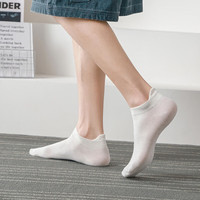 宜而爽 春夏季薄款透气棉袜男 咖啡5+卡其5 10双装 均码