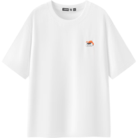  Semir/森马 凉感 男士短袖T恤 2XL 漂白10007