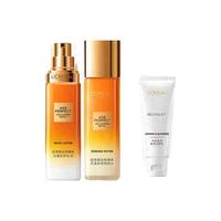  L'OREAL PARIS/巴黎欧莱雅 滋润紧致抗皱抗衰老 女士面霜套装+乳液+精粹水+洗面奶