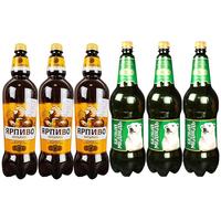  奔萨  俄罗斯啤酒  1x6x1500ml 1500ml