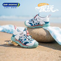 DR.KONG/江博士 防滑 儿童凉鞋 米/绿 23 脚长13.7-14.3cm