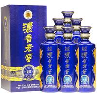 泸州老窖 浓香老窖 蓝耀 52%vol 浓香型白酒 500ml*6瓶 整箱装