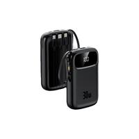  MIORWOOR 20000mAH 充电宝 自带线  黑色【版】3C认证丨自带四线丨升级芯片 20000mAh