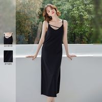  NAWain/纳纹 宽松显瘦 女士吊带裙