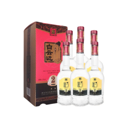 白云边 星级系列二星陈酿 浓酱兼香型白酒