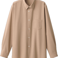  MUJI/無印良品 羊毛混纺 男士衬衫