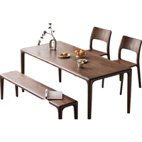  PUSU FURNITURE/朴愫木作 榫卯 餐桌 拉图斯餐桌1.4米桌丨