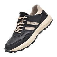 卡帝乐鳄鱼 潮流百搭 男士运动鞋 QH8035 黑杏 40