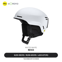  SMITH 超轻防护 滑雪头盔 L 25/26  METHOD PRO MIPS 哑光白 成人款