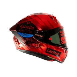 SHOEI 马奎斯 2025 MOTOGP 总冠军纪念版 电镀红 M 头盔