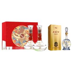 西凤酒 淘金币387.97元：西凤酒 酒海窖龄30年 52度 凤香型白酒 500ml*2瓶 赠20年1瓶 高档礼盒装