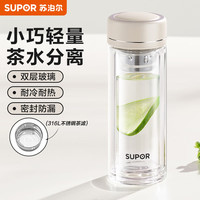  SUPOR/苏泊尔 双层设计 玻璃杯