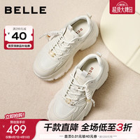 百丽 免系带 女士休闲鞋  39 (245mm) 米色