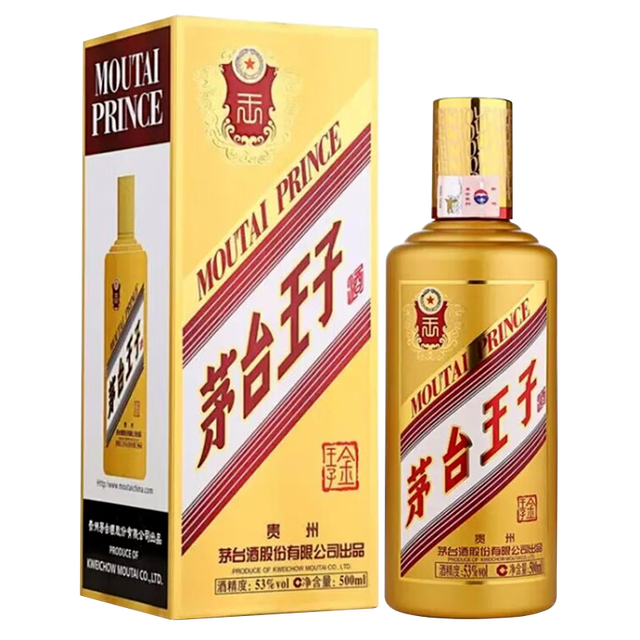 1号会员店 尊享年卡送茅台 金王子酱香型白酒53度500ml+240枚鸡蛋
