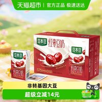 豆本豆 豆奶唯甄红枣植物蛋白豆奶250ml*16盒