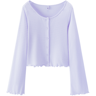  Semir/森马 肌理提花 女士针织衫