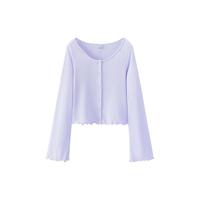  Semir/森马 肌理提花 女士针织衫