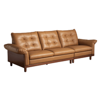  CHEERS/芝华仕 半青皮 真皮实木沙发