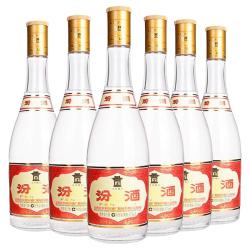 汾酒 黄盖玻汾 53度 清香型白酒 475ml*6瓶