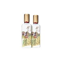 金六福 金藏 50.8度 兼香型纯粮白酒 100ml*2瓶
