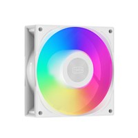 超频三 风刃 F3T90机箱风扇9CM白色ARGB电脑散热9025台式机PWM风扇