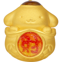  CHJ JEWELLERY/潮宏基 5D硬金 女士黄金转运珠