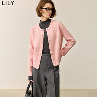 LILY/丽丽 宽松百搭 女士针织开衫