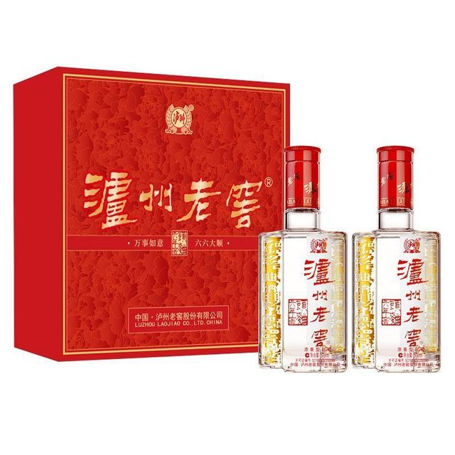 泸州老窖 六年窖头曲52度500ml*2