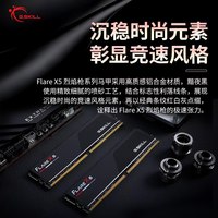  G.SKILL/芝奇 Trident Z5 RGB DDR5-6000 CL30 AMD EXPO 台式机内存条