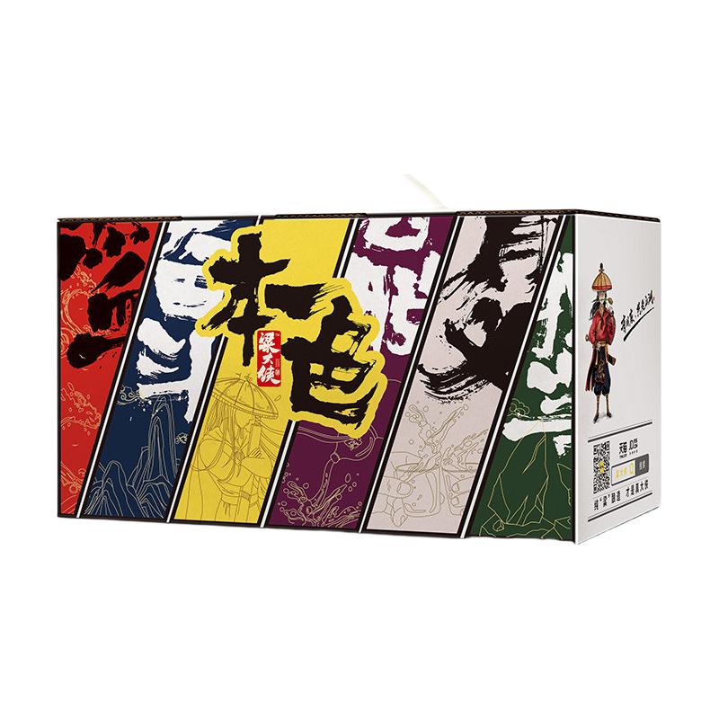 粱大侠 青春版 40%vol 清香型白酒 100ml*6瓶 整箱装
