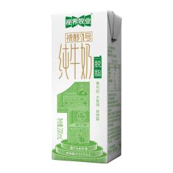 视界牧业 减脂 脱脂纯牛奶