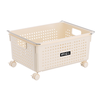  稻草熊 可分类收纳 脏衣篮+万向滑轮