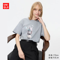 优衣库 泡泡玛特UT/短袖T恤女装印花T恤484483