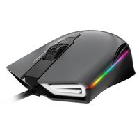 AJAZZ 黑爵 AJ903 有线鼠标 16000DPI RGB 灰色