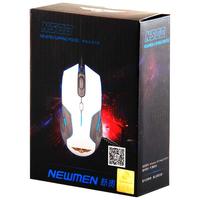 NEWMEN 新贵 N500 有线鼠标 1600DPI 白色