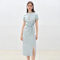 ZIQIAO/自巧 凉感冰皮 女士连衣裙