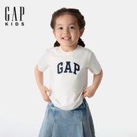 百亿补贴：Gap 男女童幼童2026春季新款纯棉logo基础款短袖T恤儿童装
