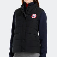 CANADA GOOSE 冬季新款潮流休闲春秋保暖羽绒马甲女款2836L-61黑色 L