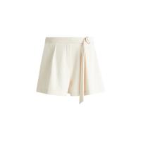  H&M 通勤直筒宽松 女士休闲裤 腰带
