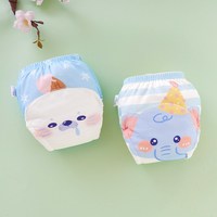 麦可人 婴幼儿如厕戒尿不湿训练裤夏季男女宝宝儿童纯棉隔尿内裤可洗神器