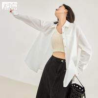 DUIBAI/对白 简约宽松 女士衬衫