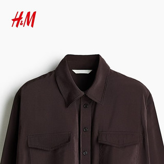  H&M 抽绳设计 女士衬衫