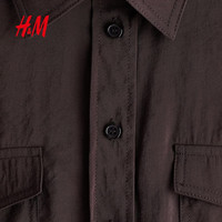  H&M 抽绳设计 女士衬衫