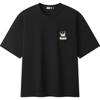  Semir/森马 重磅 男士短袖T恤 黑色90001