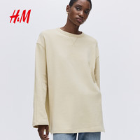  H&M 潮流字母图案 女士卫衣