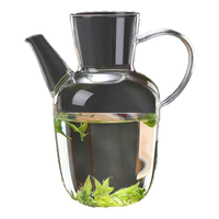  臻晶智 耐高温 玻璃手执壶