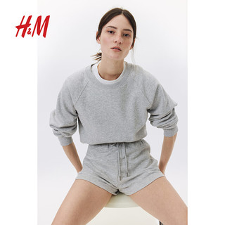  H&M 宽松舒适 女士运动短裤
