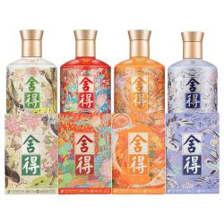 舍得 24节气系列小酒组合装 浓香型白酒