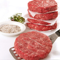 CLCEY 原切谷饲安格斯 牛肉饼 100g×10片