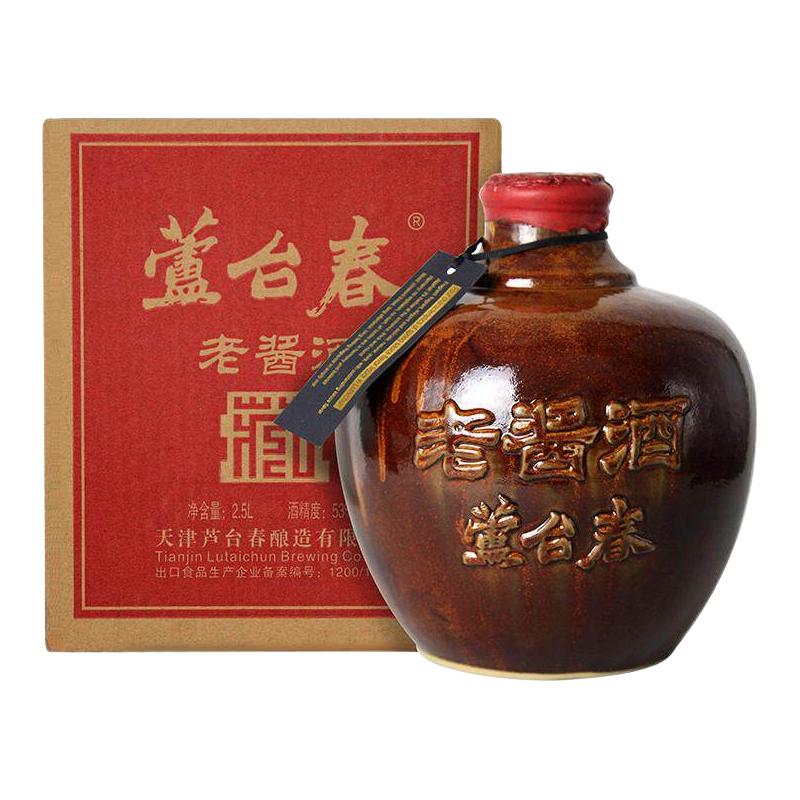  LU TAI CHUN/芦台春 53度 酱香型白酒 坛装礼盒